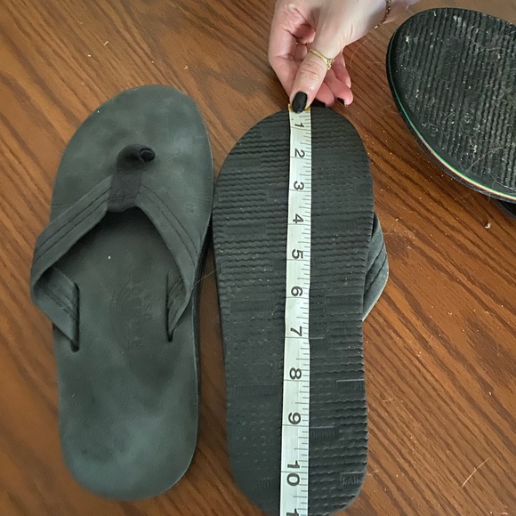 Men's Leather Double Layer w/Wide Strap READ DESCRIPTION REGARDING SIZING. - Picture 13 of 14